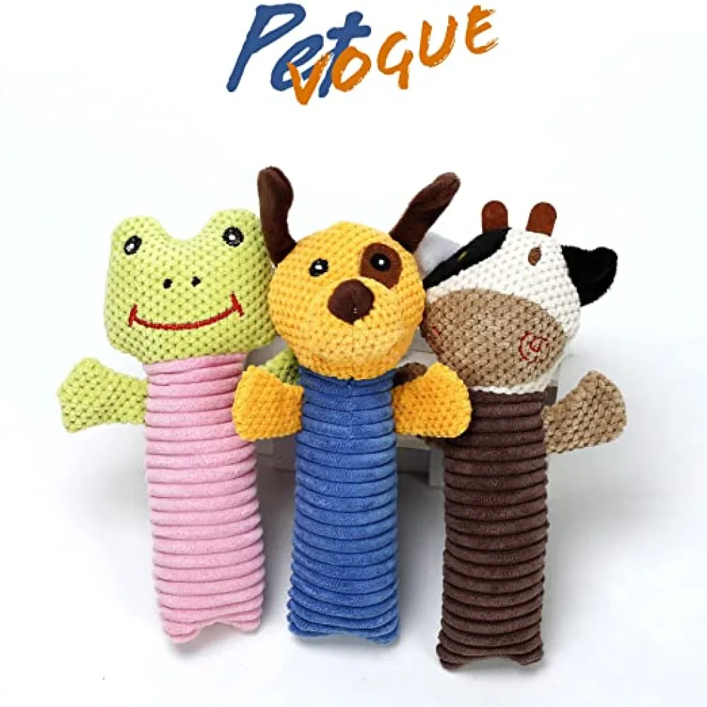 Pet Vogue Dog Shaped Plush Toy for Dogs