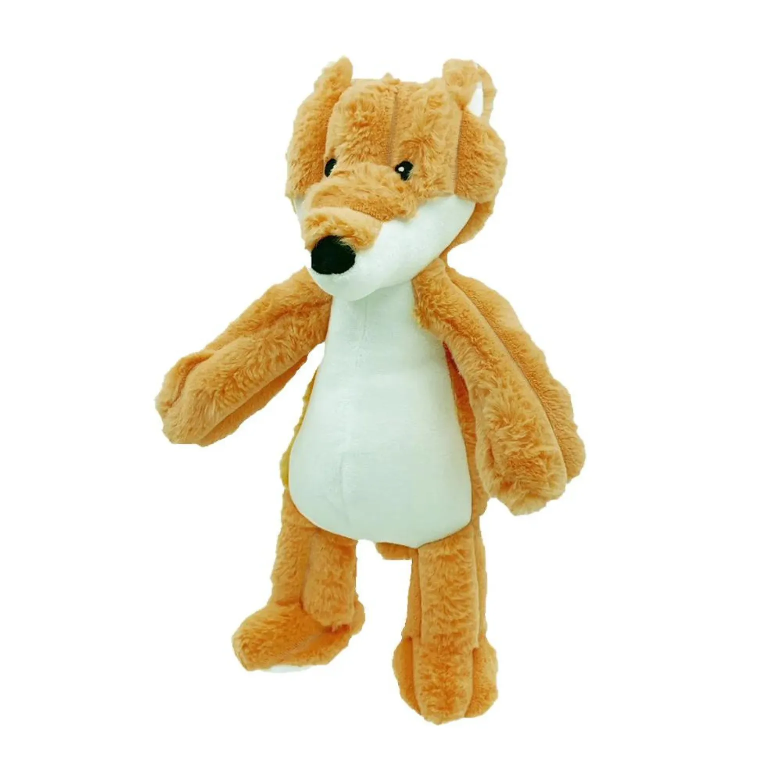 Petlou Farm Friends Fox Dog Toy, 16"