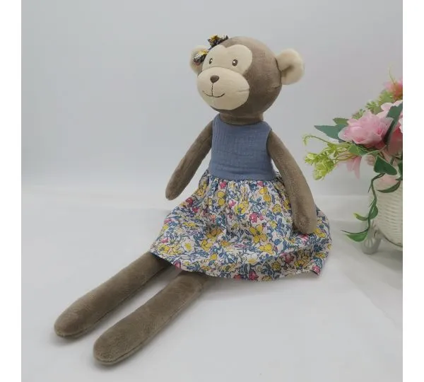 Plush Toy Girl Monkey-Mila