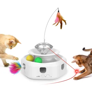 Potaroma 4-in-1 Interactive Cat Laser Toys