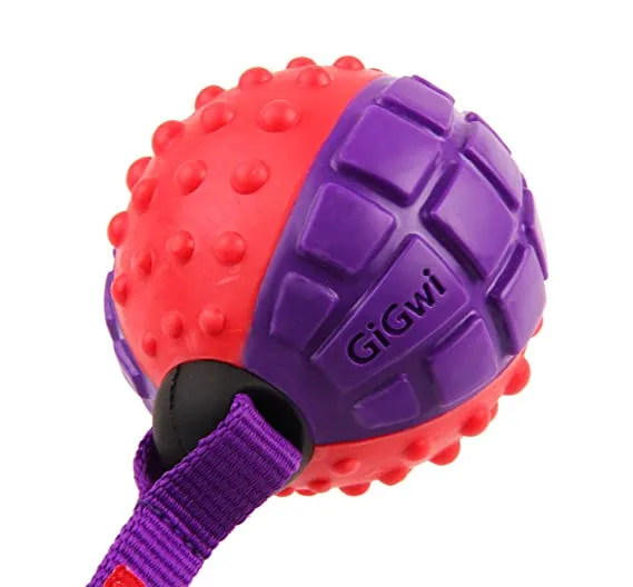 Regular Ball 'Push To Mute' Solid Red/ Purple Medium