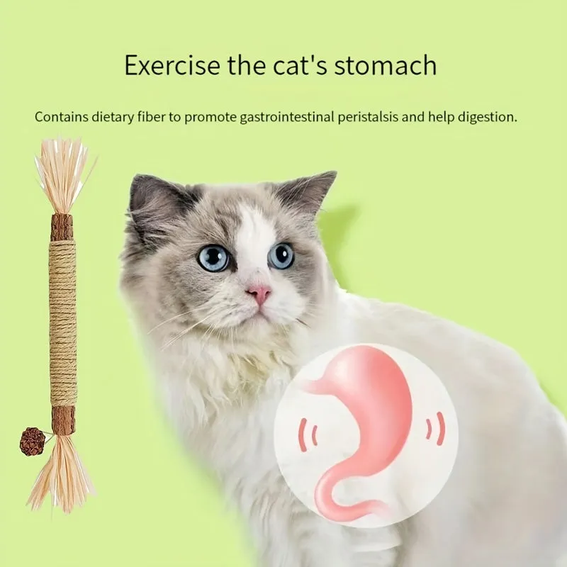 Revolutionary Cat Toys Teeth Care Fresh Breath Playful Fun