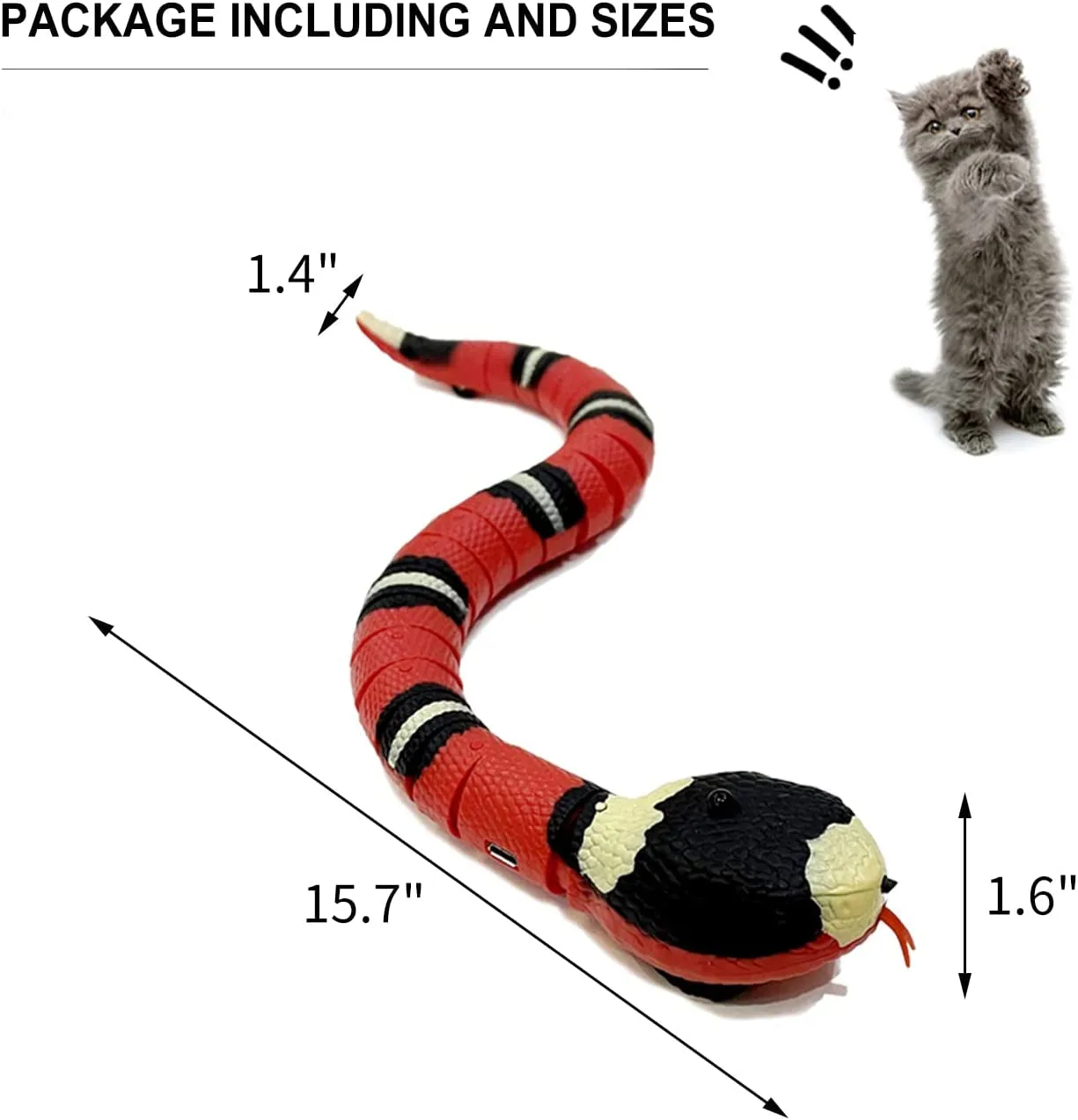 Snake Cat Toy