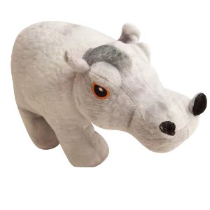 SnugArooz Hank the Hippo 8" Plush Dog Toy