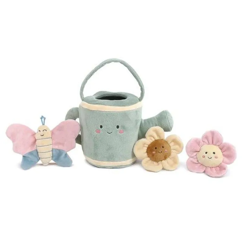 Spring Watering Can Plush Toy Set