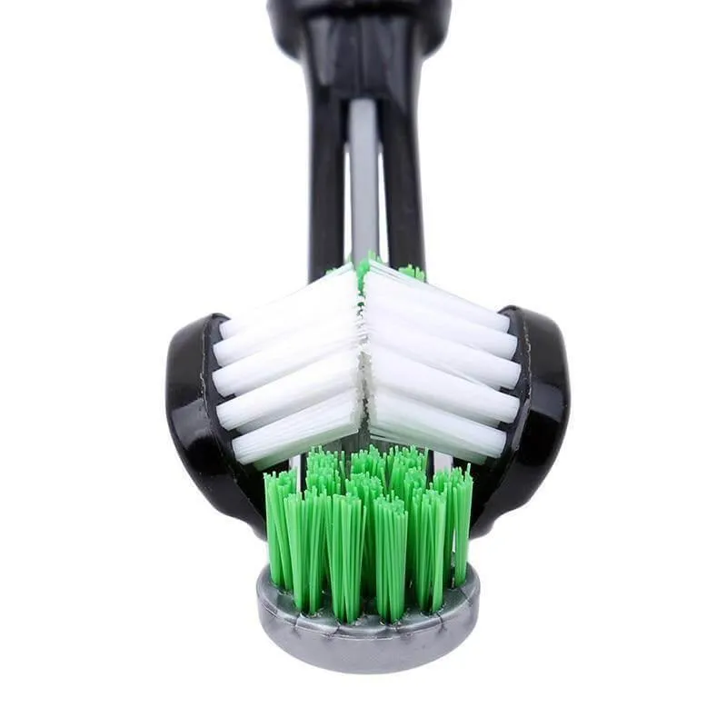 Squeaky-Clean Three Sided Pet Toothbrush