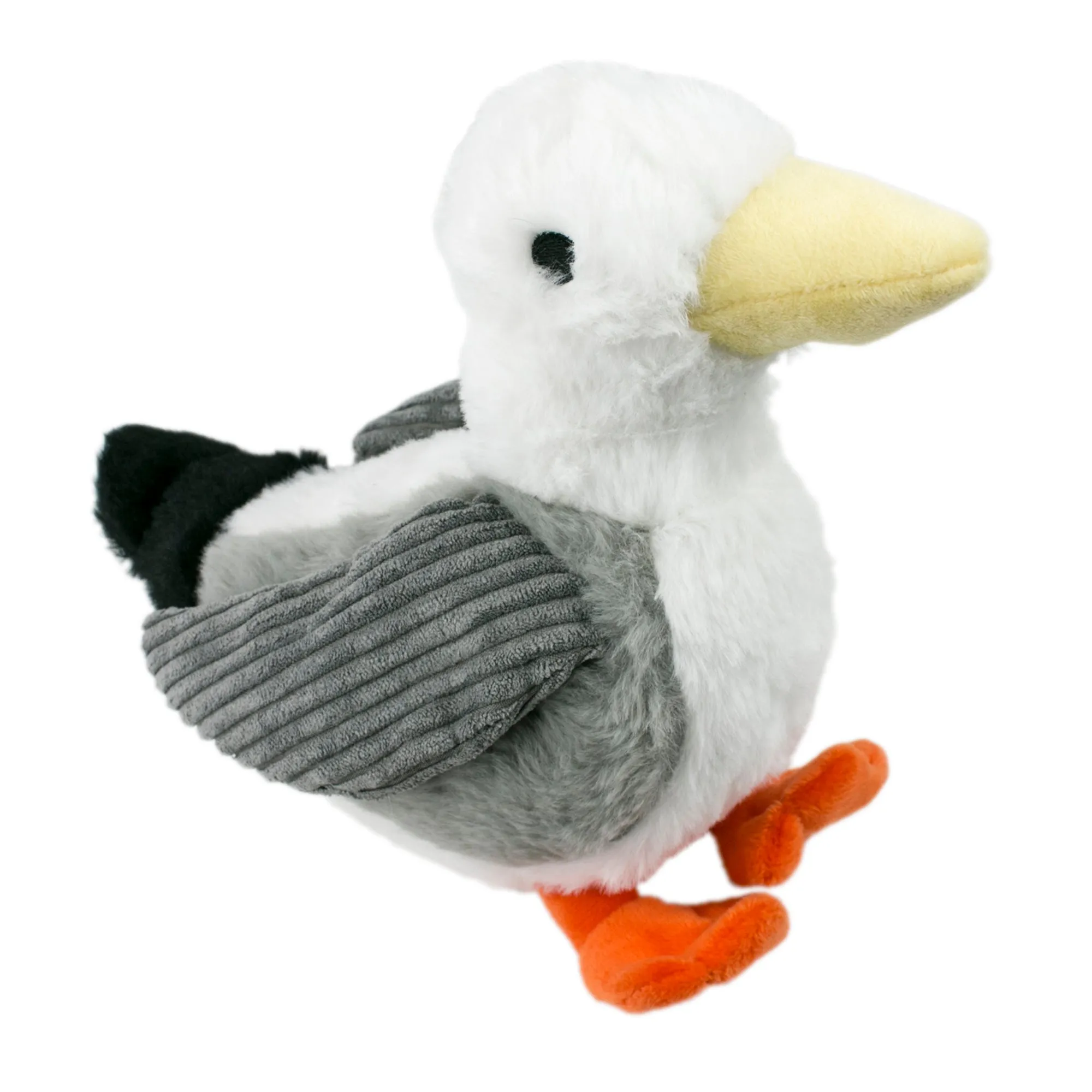 Squeaky Plush Dog Toy: Animated Seagull