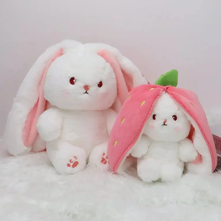 SUPPER SOFT STRAWBERRY RABBIT SOFT TOY