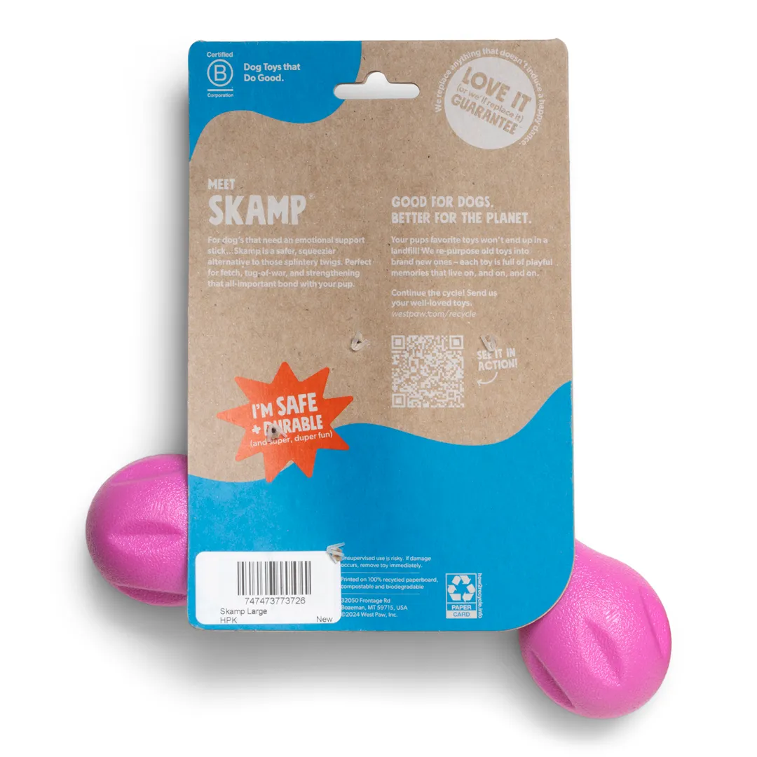 Toss and Fetch Dog toy, Zogoflex Echo Skamp (New Colours)