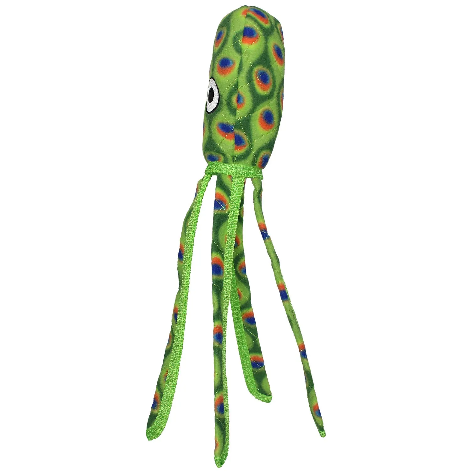 Tuffy Dog Toy Kaleidoscope the Green Squid