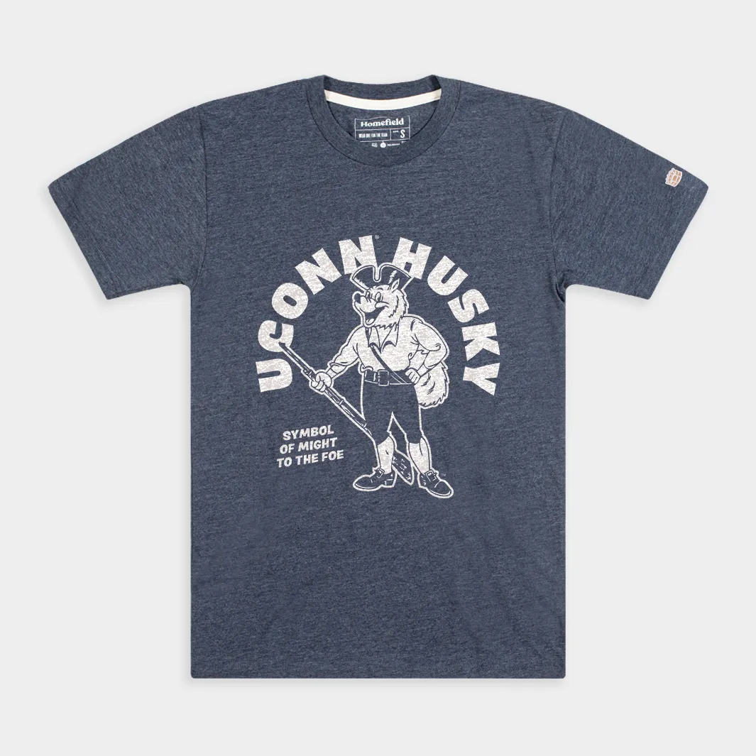 UConn Husky Vintage Fight Song Tee