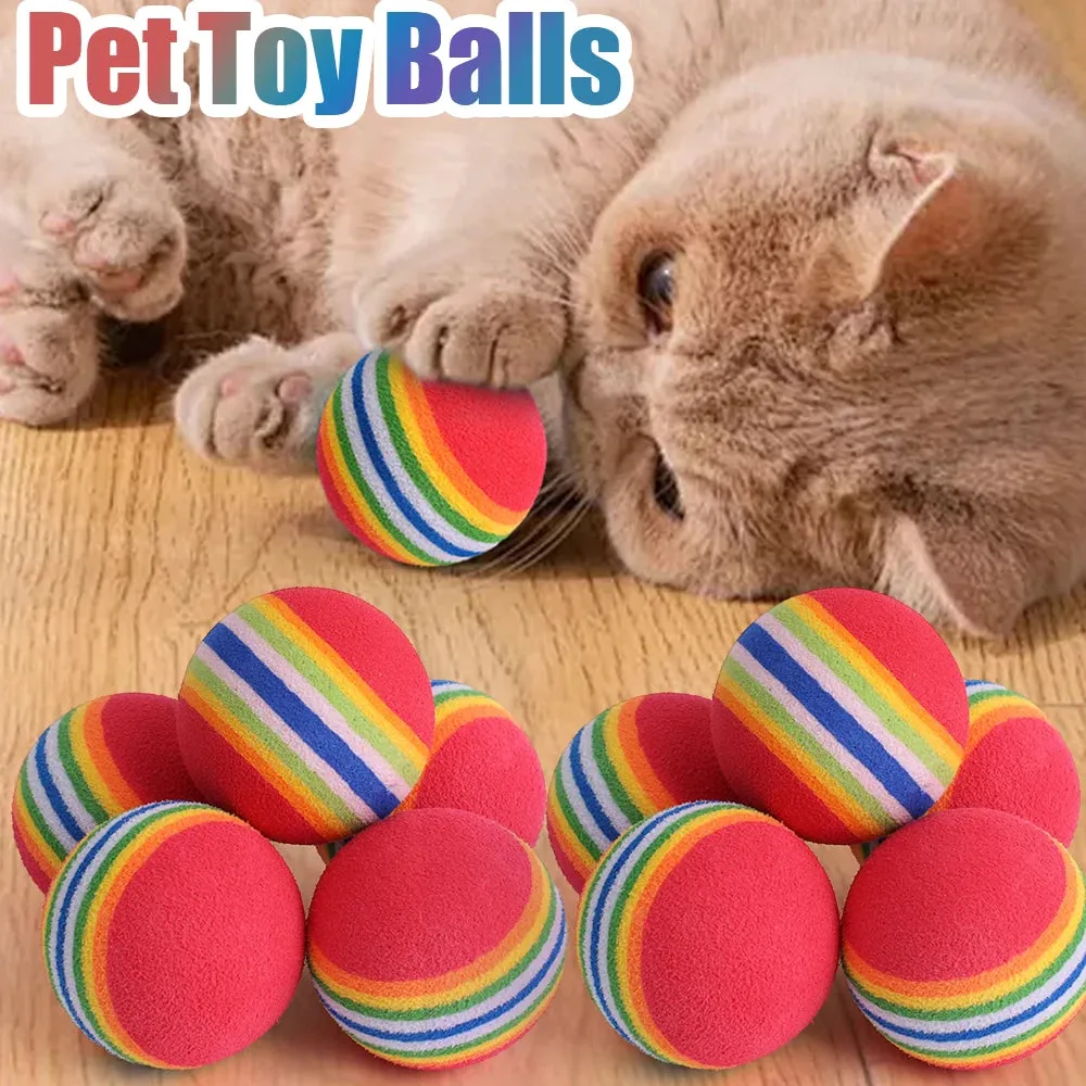 Vibrant EVA Cat & Puppy Chew Balls