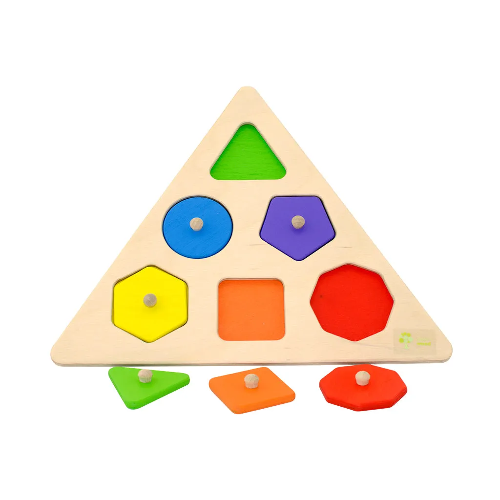 Wooden Geometric Shape Puzzle